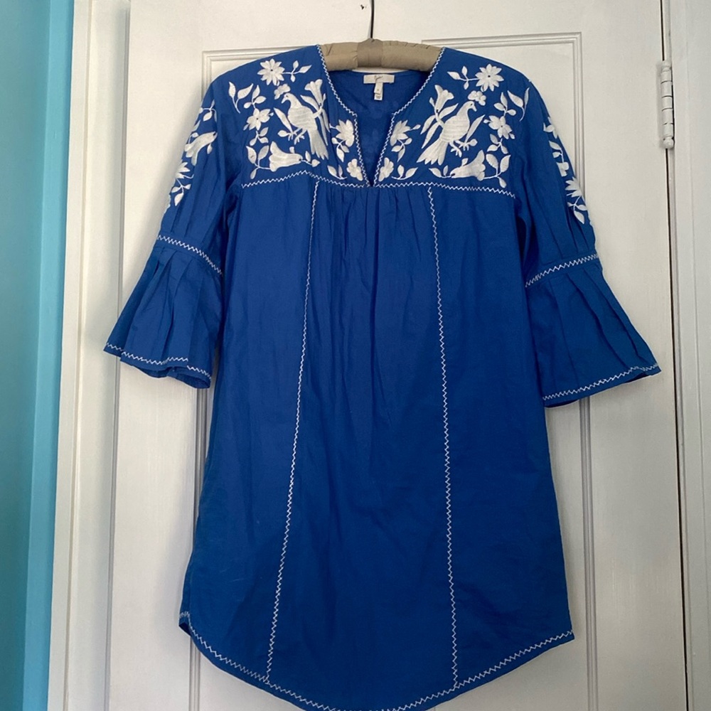 Joie Clodaugh minidress embroidered small